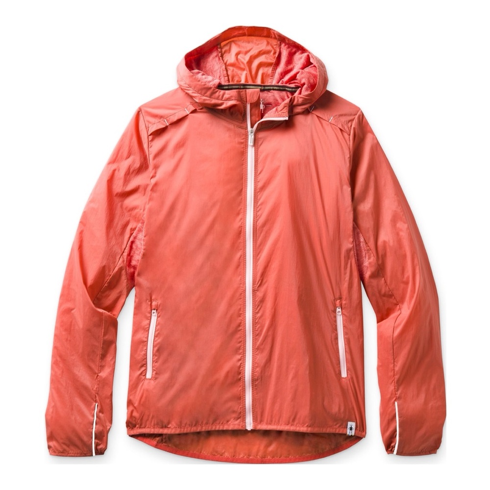 Smartwool Orange Ski & Snow Jacket with Hood and Relaxed Fit